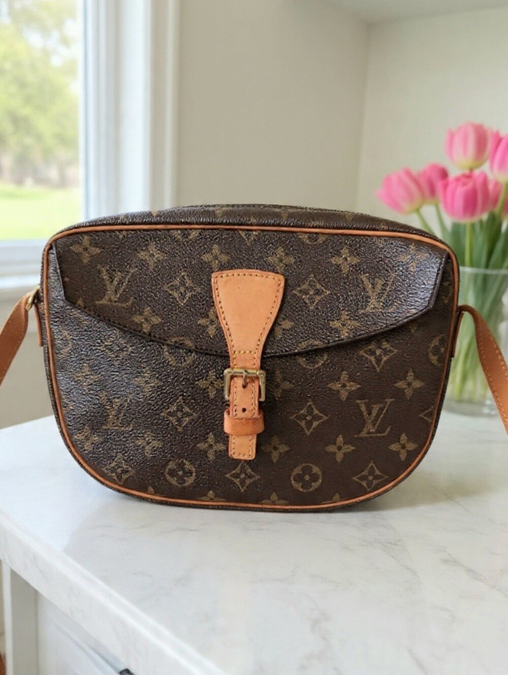 Louis Vuitton Vintage EUC Jeune Fille MM Monogram Crossbody Bag✨️ - Picture 3 of 13